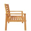 vidaXL Canap&eacute; de jardin 120 cm bois d'acacia massif