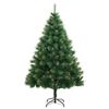 vidaXL Sapin de No&euml;l artificiel articul&eacute; 300 LED et boules 180 cm