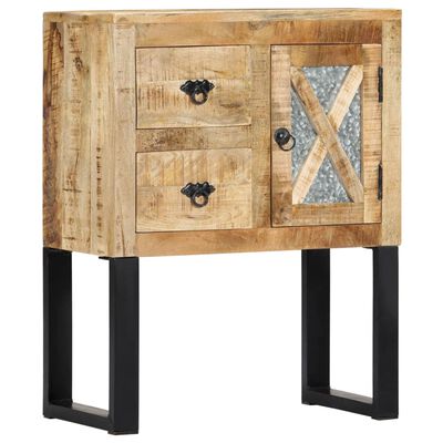 vidaXL Buffet 60 x 30 x 76 cm Bois de manguier massif