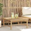 vidaXL Table de jardin 65x65x30 cm Bambou