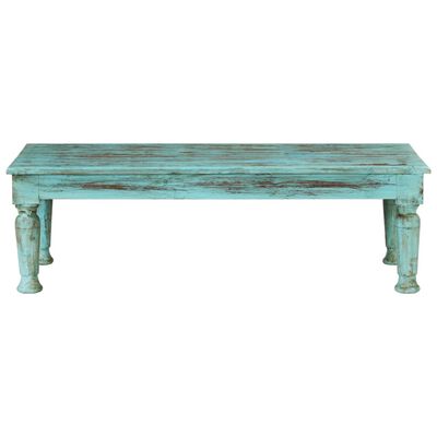 vidaXL Table basse 110x50x34 cm Bois de récupération massif