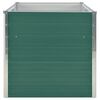 vidaXL Jardini&egrave;re 160 x 80 x 77 cm Acier galvanis&eacute; Vert