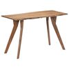 vidaXL Table de salle &agrave; manger 120x58x76 cm Bois d'acacia solide