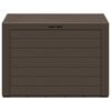 vidaXL Boîte de rangement de jardin Marron 78x44x55 cm