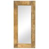 vidaXL Miroir Bois massif de manguier 50 x 110 cm
