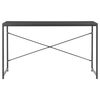 vidaXL Bureau d'ordinateur Noir 120 x 60 x 70 cm
