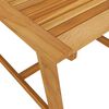 vidaXL Ensemble &agrave; manger de jardin 3 pcs Bois d'acacia solide
