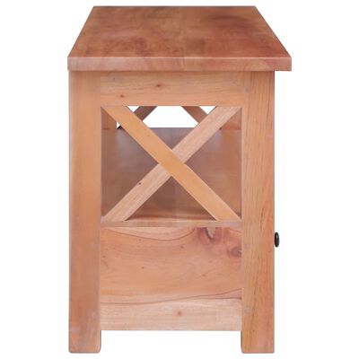 vidaXL Meuble TV 120x30x40 cm Bois d'acajou massif