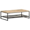 vidaXL Table basse 110x60x35 cm Bois de manguier massif