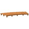 vidaXL Marches de spa 2 pcs bois massif d'acacia