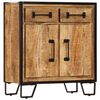 vidaXL Buffet 65x30x70 cm Bois de manguier massif