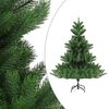 vidaXL Sapin de No&euml;l artificiel Nordmann avec LED et boules Vert 210cm