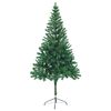 vidaXL Arbre de No&euml;l artificiel pr&eacute;-&eacute;clair&eacute;/support 180cm 564 branches