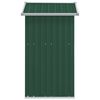 vidaXL Abri de jardin Vert 126x97,5x177 cm Acier galvanisé