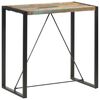 vidaXL Table de bar 110x60x110 cm Bois massif de r&eacute;cup&eacute;ration