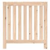 vidaXL Cache-radiateur 79,5x19x84 cm Bois massif de pin