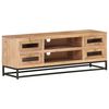 vidaXL Meuble TV 110x30x40 cm Bois d'acacia massif