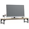 vidaXL Support de moniteur ch&ecirc;ne sonoma 85x23x15,5cm bois d'ing&eacute;nierie
