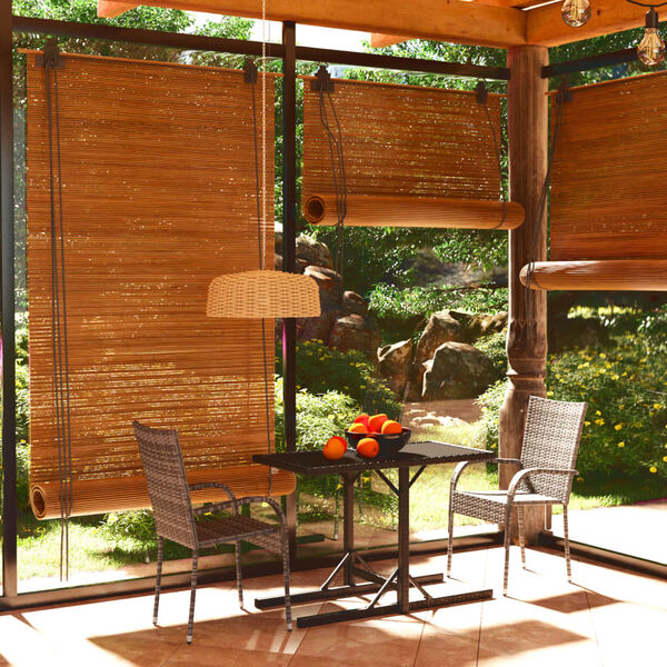 vidaXL Ensemble &agrave; manger de jardin 3 pcs Gris