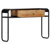 vidaXL Table console 118 x 30 x 75 cm Bois de manguier massif