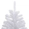 vidaXL Sapin de Noël artificiel à charnières avec neige floquée 120 cm