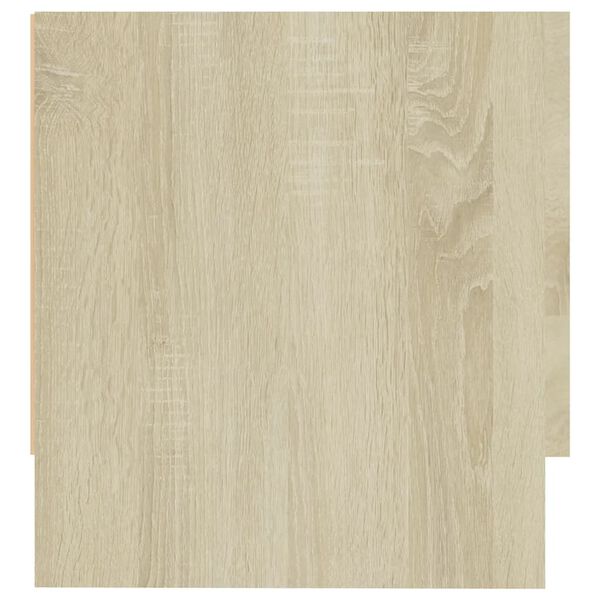 vidaXL Garde-robe ch&ecirc;ne sonoma 100x32,5x35 cm bois d'ing&eacute;nierie