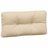 vidaXL Coussins de palette lot de 5 beige tissu