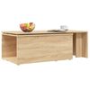 vidaXL Table basse Chêne sonoma 150x50x35 cm Bois d’ingénierie