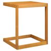 vidaXL vidaXL Table en forme de C 42x40x50 cm bois massif d'acacia