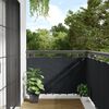 vidaXL &Eacute;cran de balcon en tissu Oxford anthracite de 90x400 cm