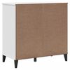 vidaXL Commode VIKEN blanc bois d'ing&eacute;nierie