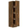 vidaXL Armoire apothicaire Ch&ecirc;ne fum&eacute; 30x42,5x150 cm Bois d'ing&eacute;nierie
