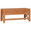 vidaXL Meuble TV 100x40x45 cm Bois de teck
