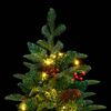 vidaXL Sapin de No&euml;l artificiel articul&eacute; 150 LED 150 cm