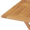 vidaXL Salon de jardin 5 pcs Bois de teck massif
