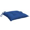 vidaXL Coussins de palette lot de 4 bleu 50x50x7 cm tissu oxford