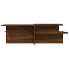 vidaXL Tables basses 2 pcs Chêne marron Bois d'ingénierie