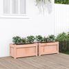 vidaXL Jardini&egrave;res 2 pcs bois massif douglas