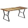 vidaXL Table de salle &agrave; manger 180x90x76cm Bois de r&eacute;cup&eacute;ration solide