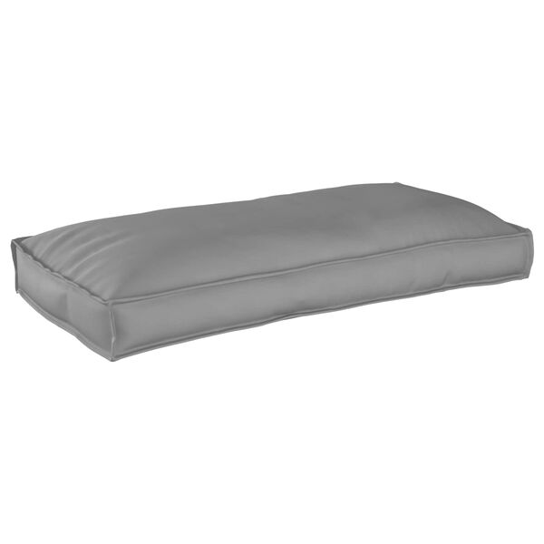vidaXL Coussin Gris 120 x 60 x 12 cm Tissu Oxford