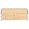 vidaXL Colliers de palette 3 pcs 50x150 cm Bois de pin solide