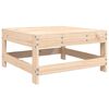 vidaXL Repose-pied de jardin bois de pin massif