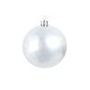vidaXL Ensemble de boules de Noël 100 pcs 3/4/6 cm Blanc/Gris