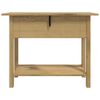 vidaXL Table console Gamme Corona Pin mexicain 93x34,5x73 cm