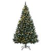 vidaXL Sapin de Noël artificiel 300 LED 180 cm