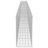 vidaXL Mur &agrave; gabion avec couvercles Acier galvanis&eacute; 900x50x100 cm