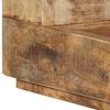 vidaXL Table basse 45x45x40 cm Bois de manguier massif