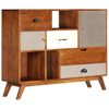 vidaXL Buffet 115x35x86 cm Bois solide d'acacia