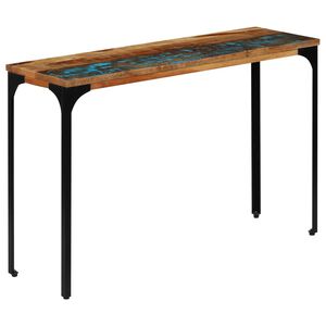 vidaXL Table console 120 x 35 x 76 cm Bois de r&eacute;cup&eacute;ration massif