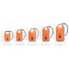 vidaXL Sac sec Orange 15 L PVC